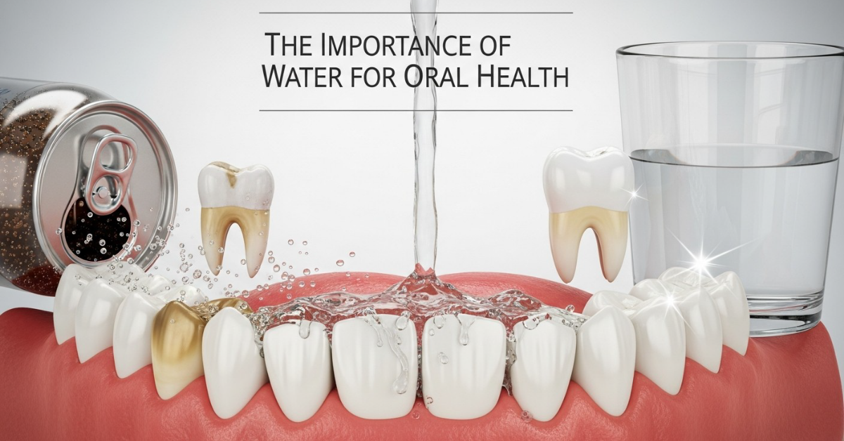 The Importance of Water for Oral Health
